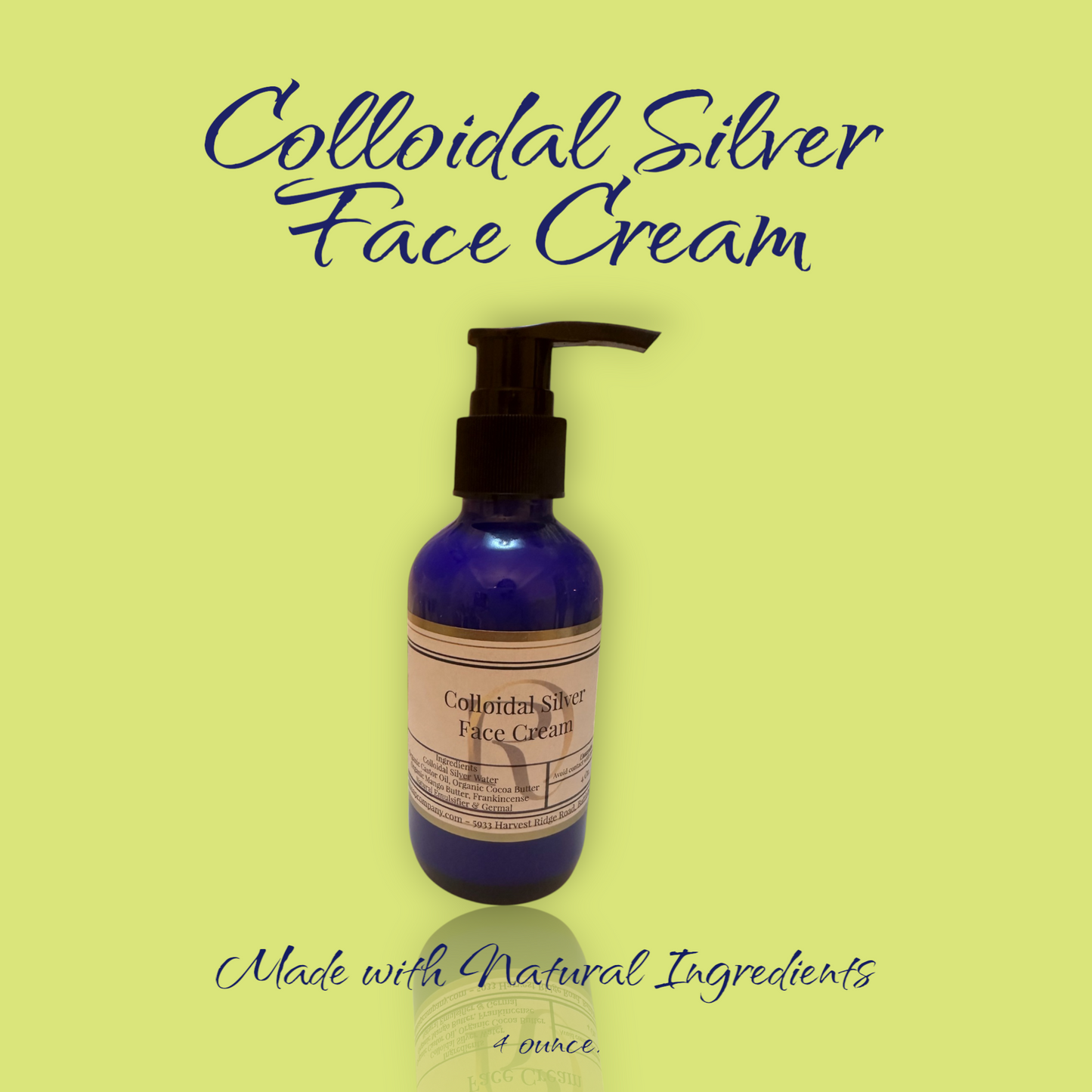 Colloidal Silver Face Cream