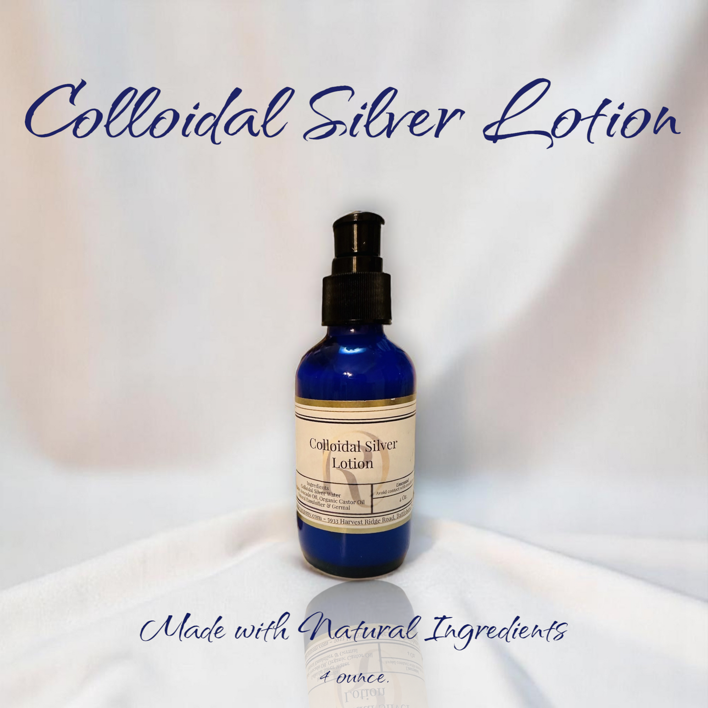 Colloidal Silver Lotion