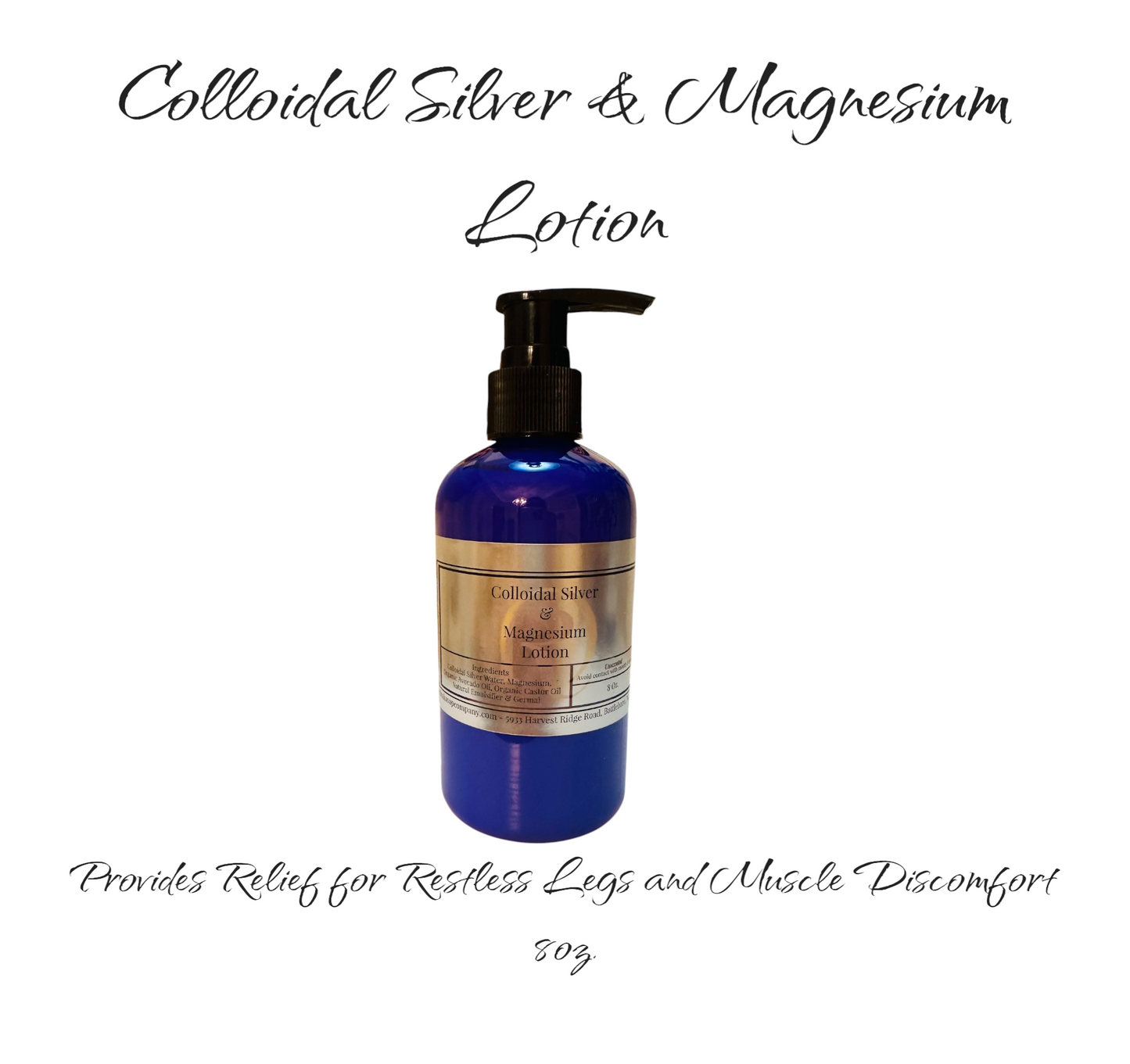 Colloidal Silver & Magnesium Lotion