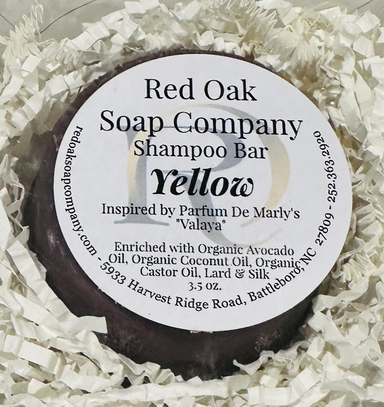 Yellow Shampoo Bar