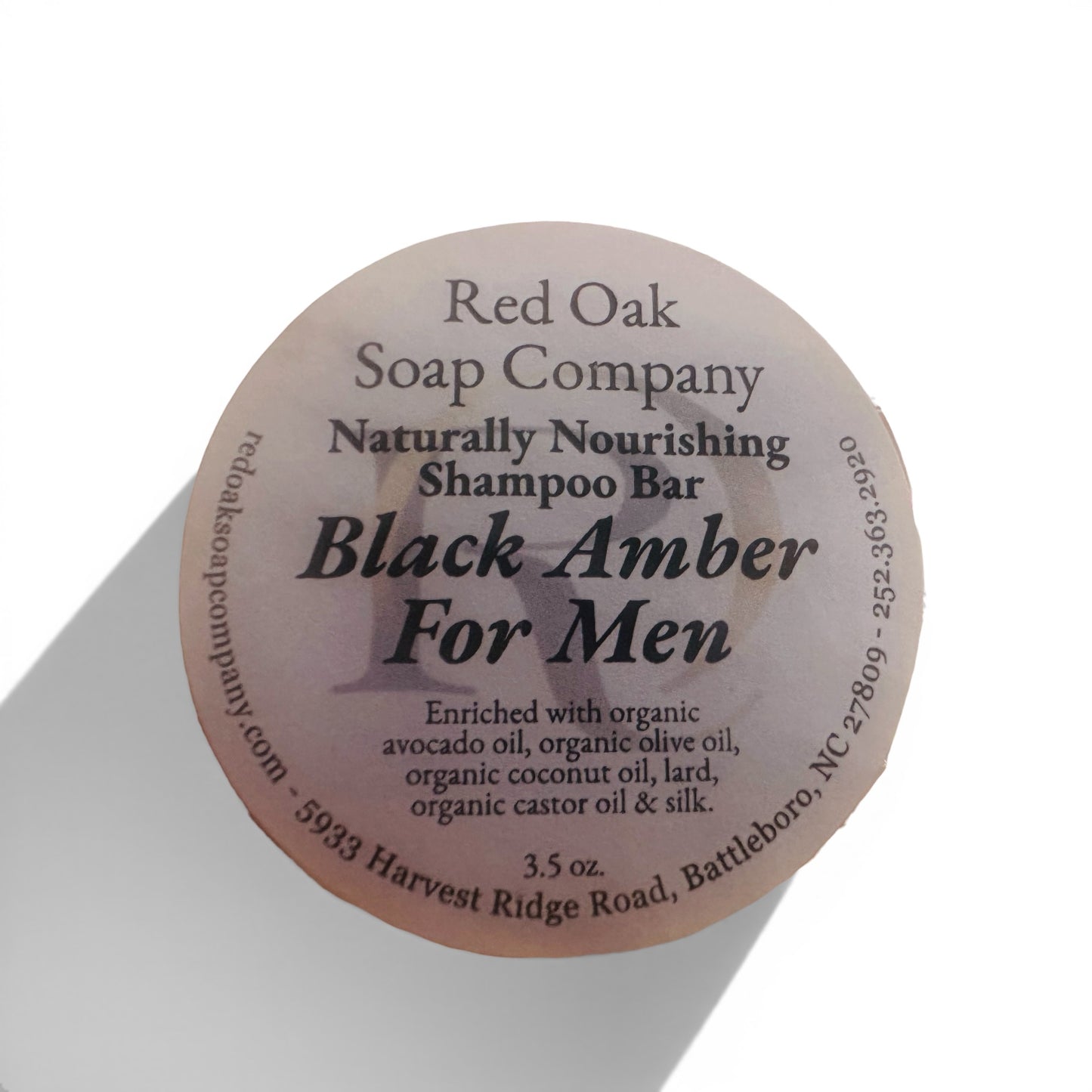 Black Amber for Men Shampoo Bar