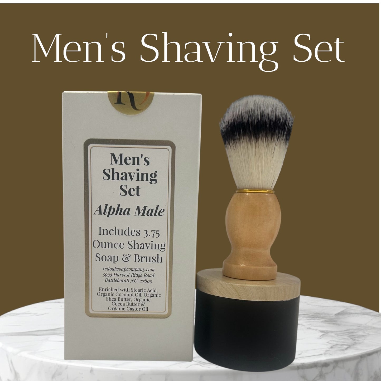 Alpha Male Men's Shaving Set