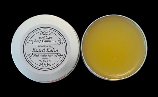 Black Amber for Men Beard Balm