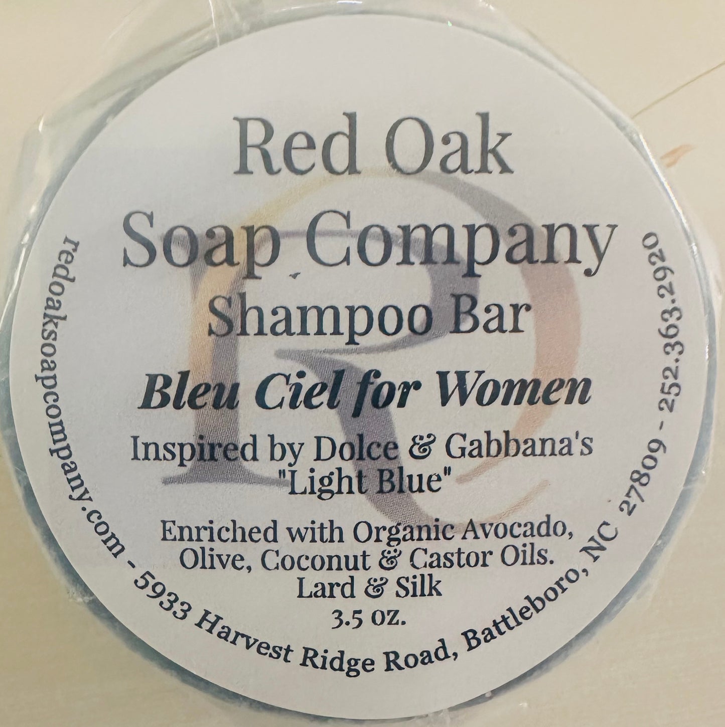 Bleu Ciel Shampoo Bar