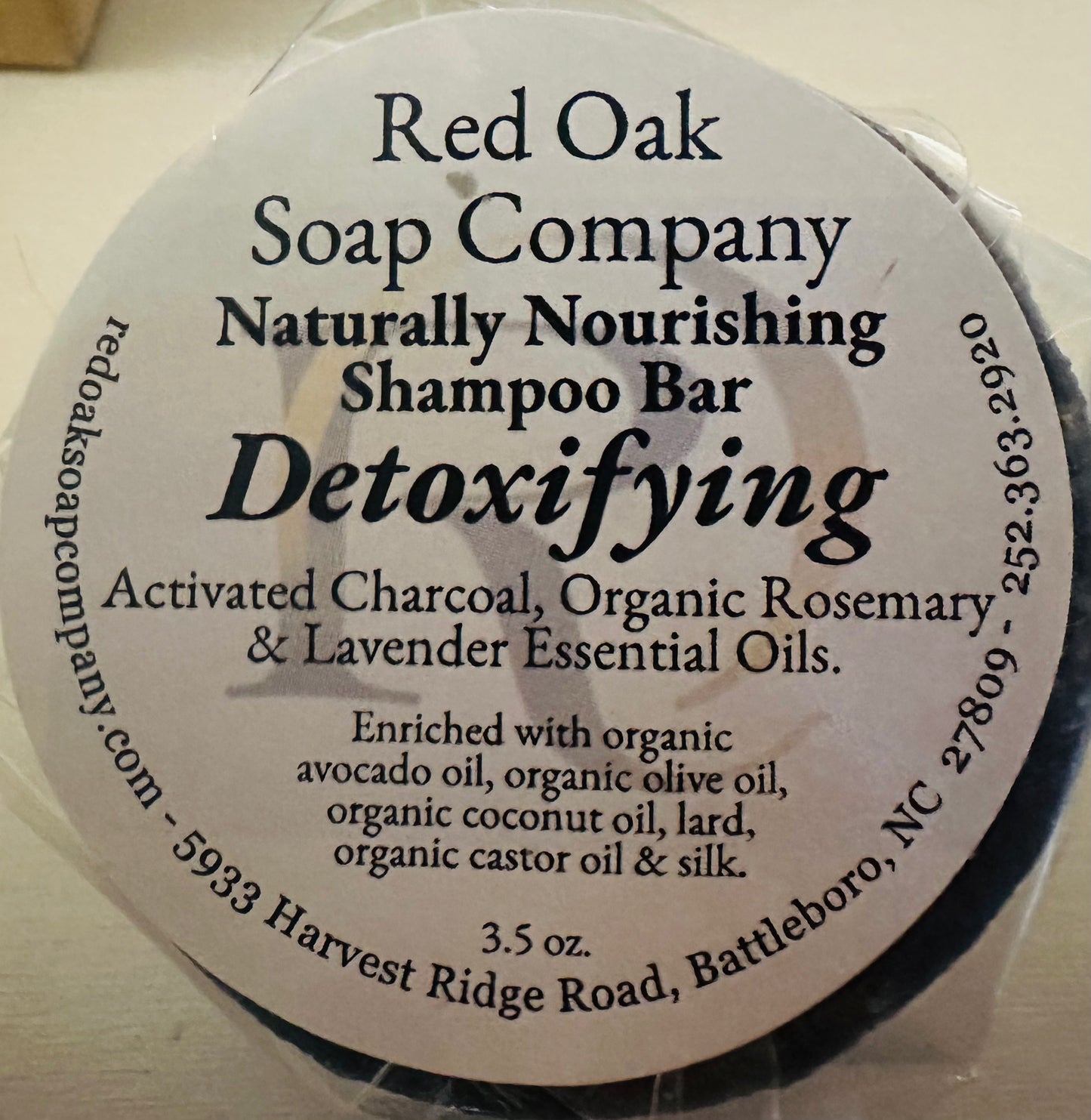 Detoxifying Shampoo Bar