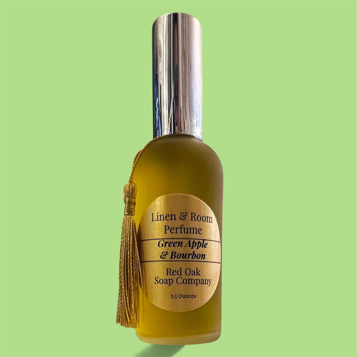 Green Apple & Bourbon Room & Linen Perfume - Large